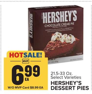 HERSHEY'S DESSERT PIES