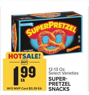 SUPERPRETZEL SNACKS