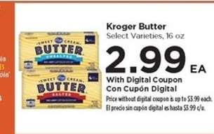 Kroger Butter