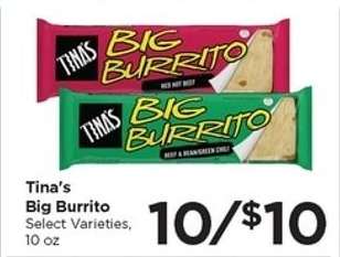 Tina's Big Burrito