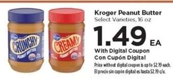 Kroger Peanut Butter