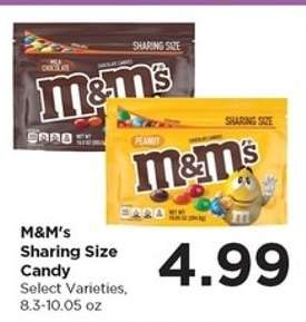 M&M's Sharing Size Candy