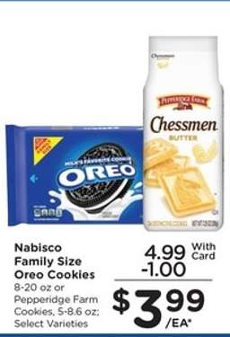 Nabisco Family Size Oreo Cookies