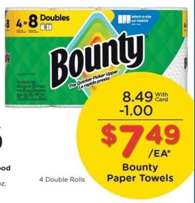 Bounty Paper Towels