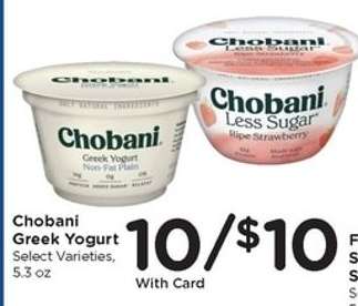 Chobani Greek Yogurt
