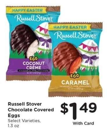 Russell Stover Chocolate Covered Eggs