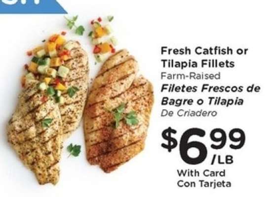 Fresh Catfish or Tilapia Fillets
