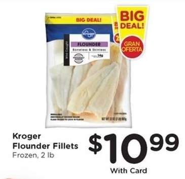 Kroger Flounder Fillets