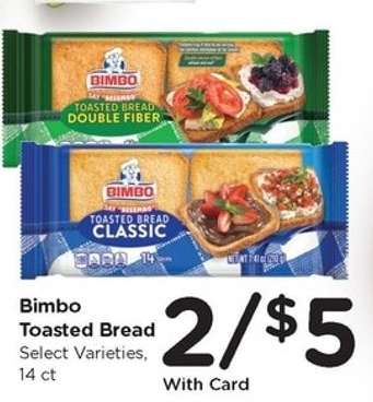 Bimbo Toasted Bread