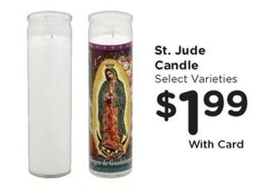 St. Jude Candle