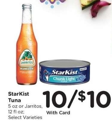 StarKist Tuna or Jarritos