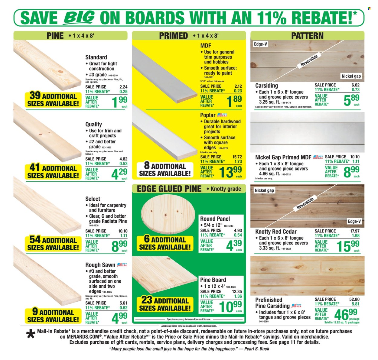 Menards ad - 02/26/2026 - 03/08/2026. Page 3