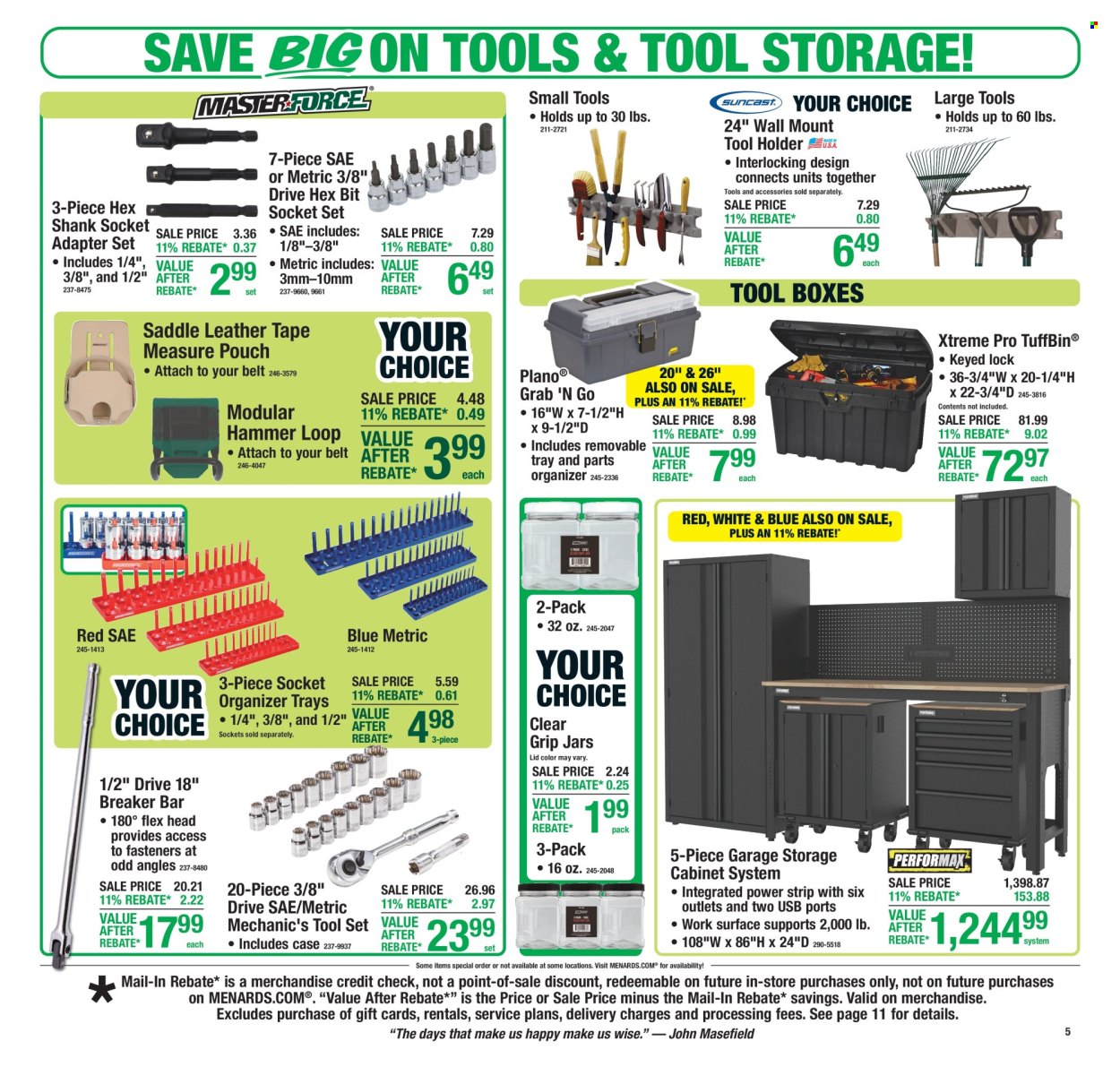 Menards ad - 02/26/2026 - 03/08/2026. Page 7