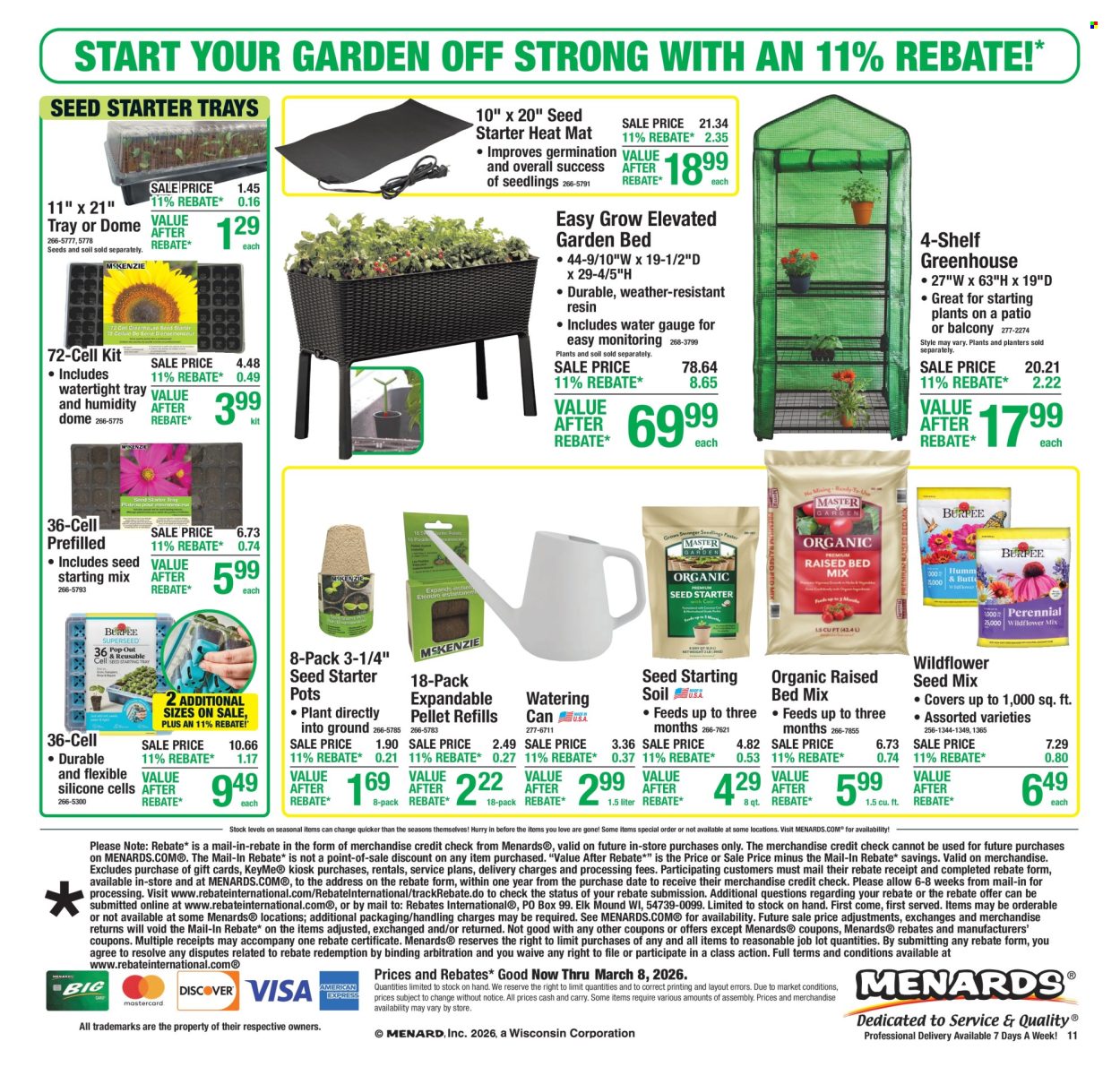 Menards ad - 02/26/2026 - 03/08/2026. Page 16