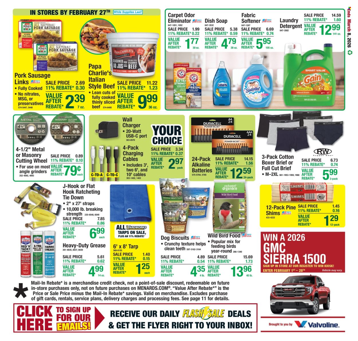 Menards ad - 02/26/2026 - 03/08/2026. Page 18