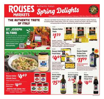 Rouses Markets Flyer - 02/25/2026 - 03/25/2026.