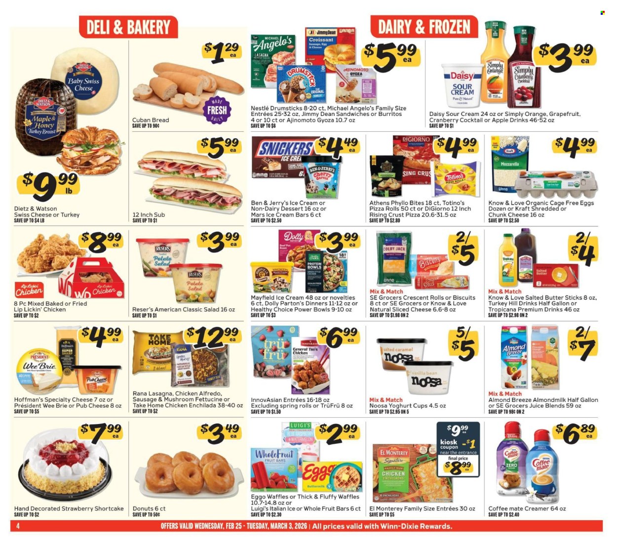Winn Dixie ad - 02/25/2026 - 03/03/2026. Page 4