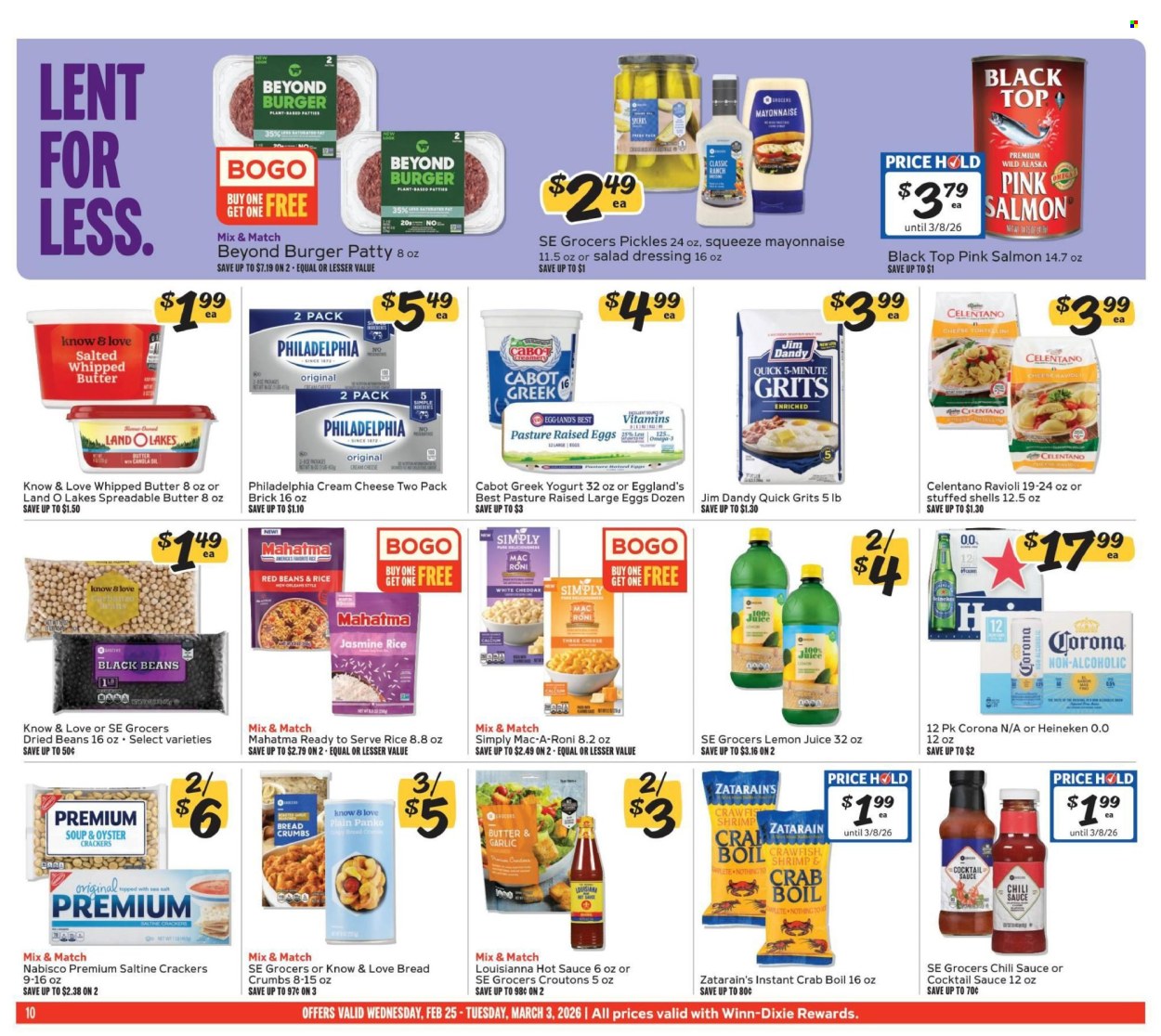 Winn Dixie ad - 02/25/2026 - 03/03/2026. Page 10