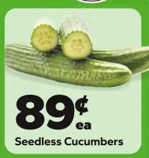Seedless Cucumbers