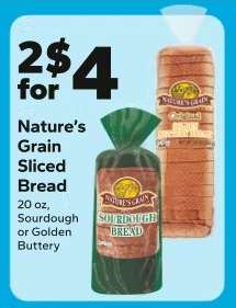Nature's Grain Sliced Bread