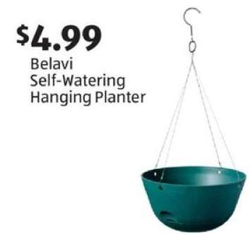 Belavi Self-Watering Hanging Planter