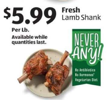 Fresh Lamb Shank