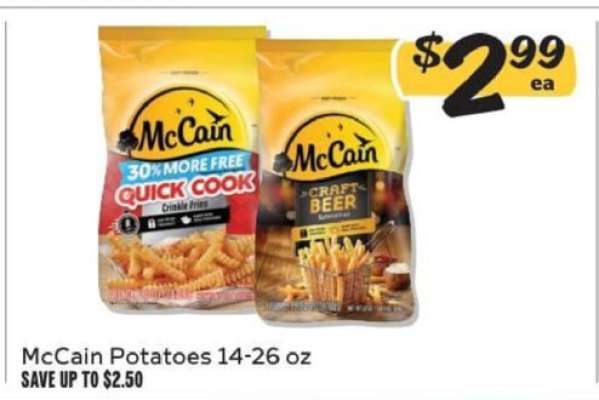 McCain Potatoes