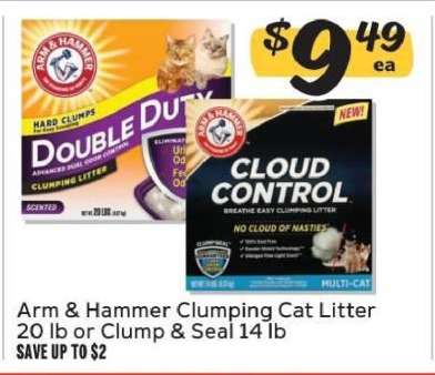 Arm & Hammer Clumping Cat Litter