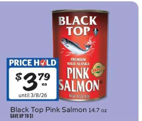 Black Top Pink Salmon