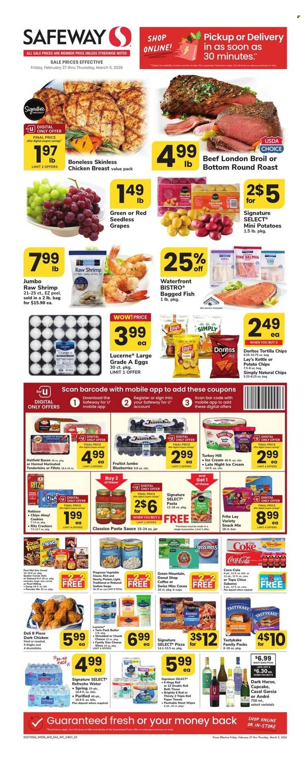 Safeway ad - 02/27/2026 - 03/05/2026. Page 1