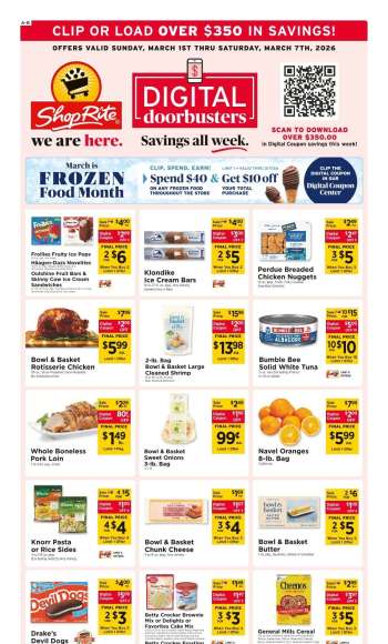 ShopRite Flyer - 03/01/2026 - 03/07/2026.