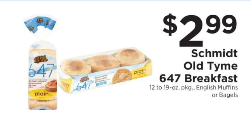 Schmidt Old Tyme 647 Breakfast