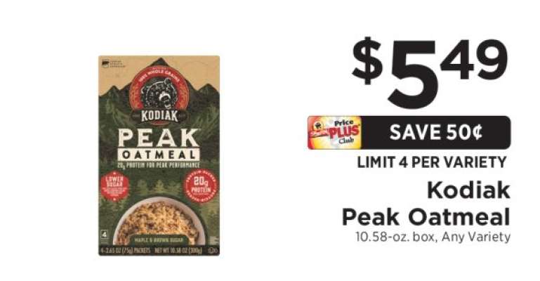 Kodiak Peak Oatmeal
