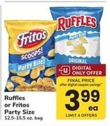Ruffles or Fritos Party Size