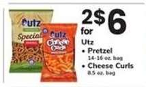 Utz Pretzel/Cheese Curls