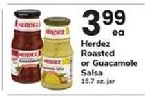 Herdez Roasted or Guacamole Salsa