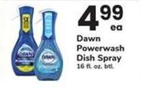 Dawn Powerwash Dish Spray