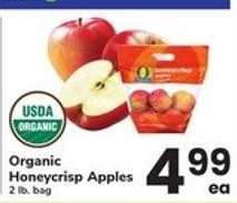 Organic Honeycrisp Apples