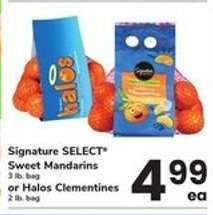 Signature SELECT Sweet Mandarins or Halos Clementines