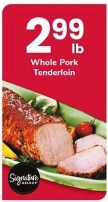 Whole Pork Tenderloin