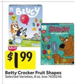 Betty Crocker Fruit Shapes