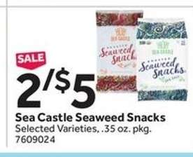 Sea Castle Seaweed Snacks