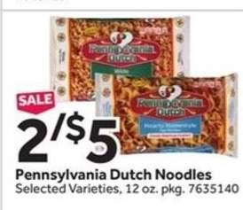 Pennsylvania Dutch Noodles