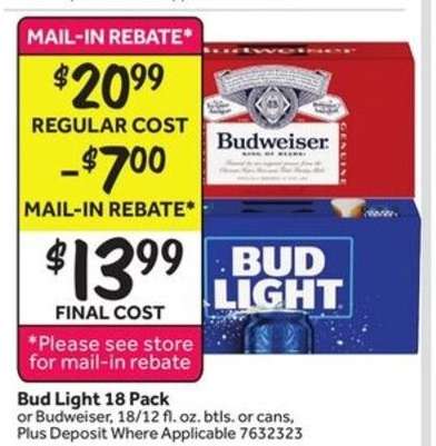 Bud Light 18 Pack