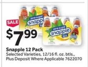 Snapple 12 Pack