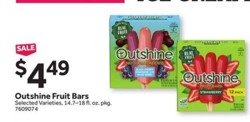Outshine Fruit Bars