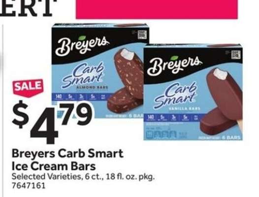 Breyers Carb Smart Ice Cream Bars