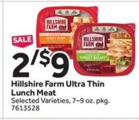 Hillshire Farm Ultra Thin Lunch Meat
