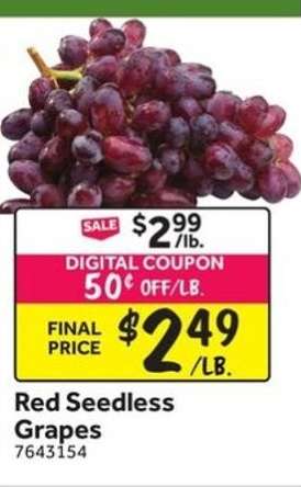 Red Seedless Grapes