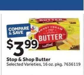 Stop & Shop Butter